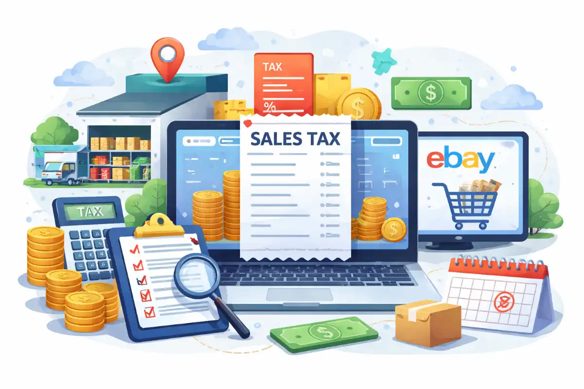 Sales Tax for Amazon & eBay Sellers: The Complete 2026 Guide