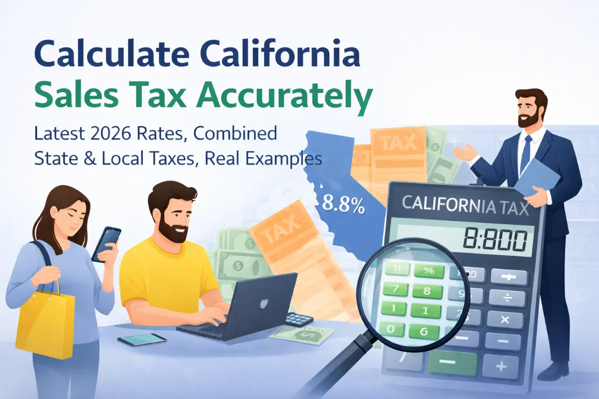 How to Calculate Sales Tax in California