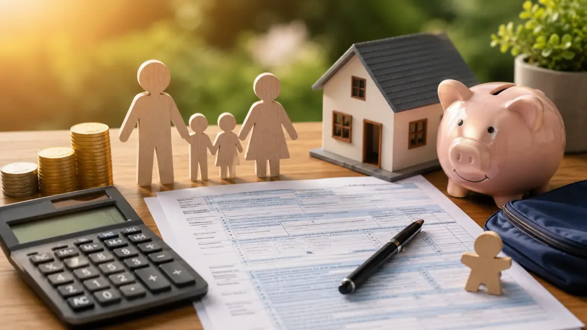 IRS Schedule 8812 form showing Child Tax Credit of $2,200 per qualifying child under age 17 with OBBBA changes for 2025 and 2026 tax years and $200,000 phase-out threshold