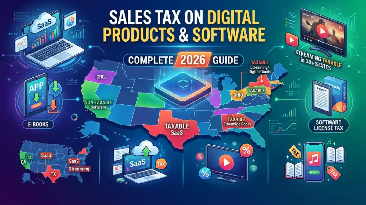 Sales Tax on Digital Products & Software: Complete 2026 Guide