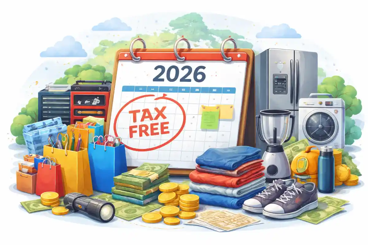 Feriados Fiscais por Estado 2026 — Datas Completas, Produtos e Guia de Poupança