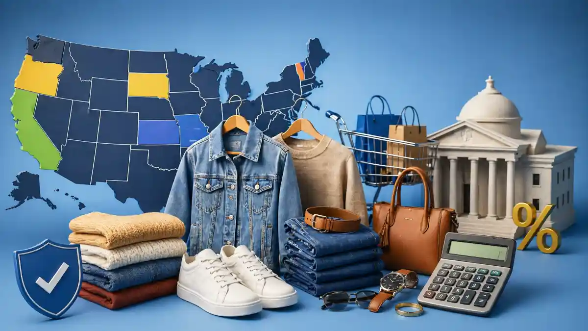 Sales Tax on Clothing by State 2026 — Which States Exempt Clothes & Shoes?