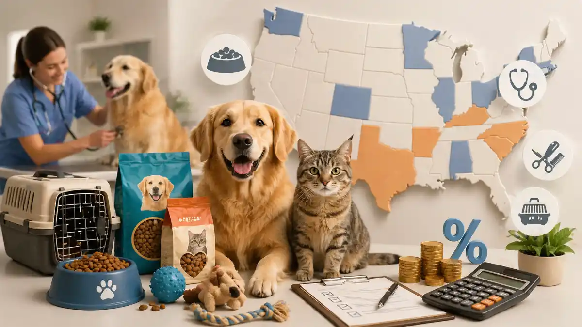 Imposto sobre Ração, Consultas Veterinárias e Produtos para Pets por Estado em 2026 — Guia Completo